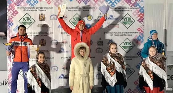Валерий Пономарев - серебряный призер первенства России по лыжным гонкам